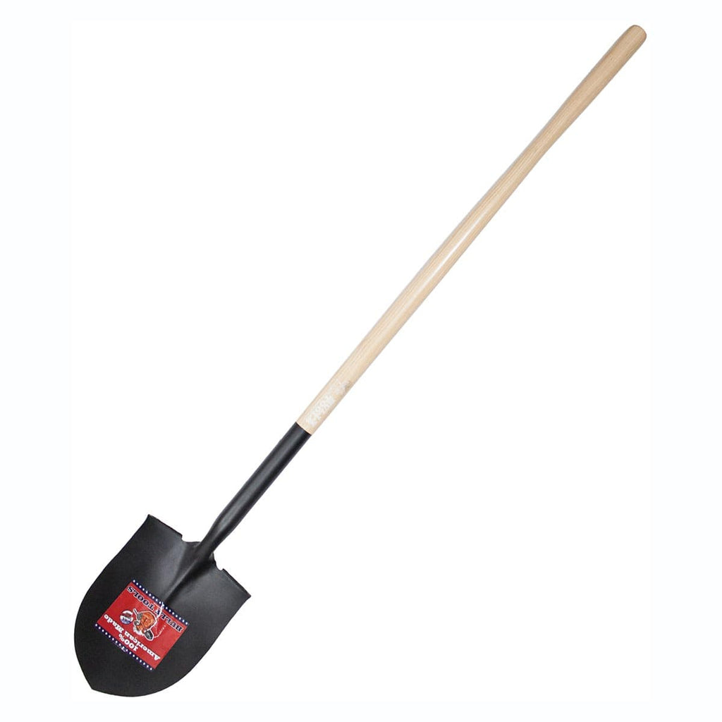 Bully Tools 14-Gauge Round-Point Shovel W/Wood Handle | Gemplers