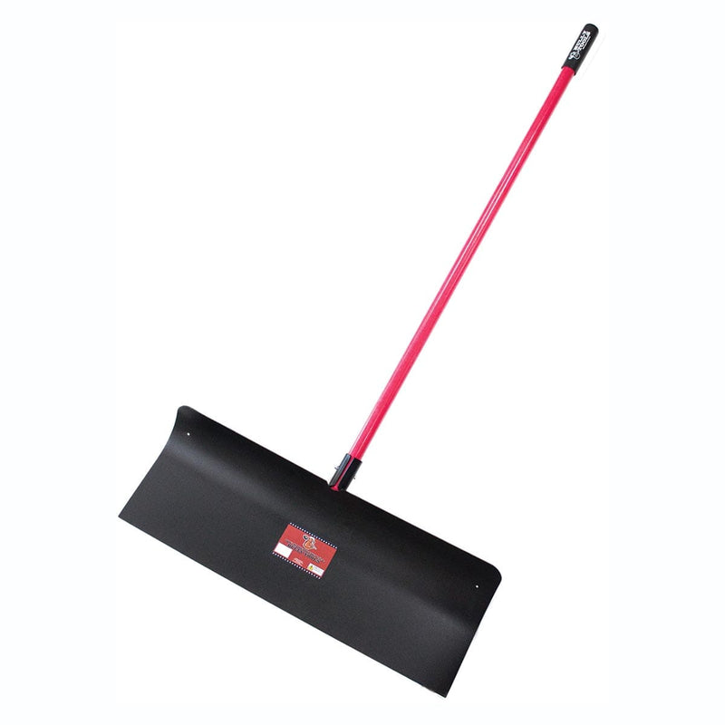 Bully Tools 30" Steel Snow Pusher with Fiberglass Handle