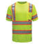 Lime GSS Safety ANSI 3 Two Tone Hi-Vis Short Sleeve T-Shirt