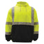 Lime GSS Safety ANSI 3 Pullover Fleece Hi-Vis Sweatshirt w/Black Bottom