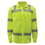 Lime GSS Safety ANSI 3 Lightweight Ripstop Hi-Vis Button Down Shirt