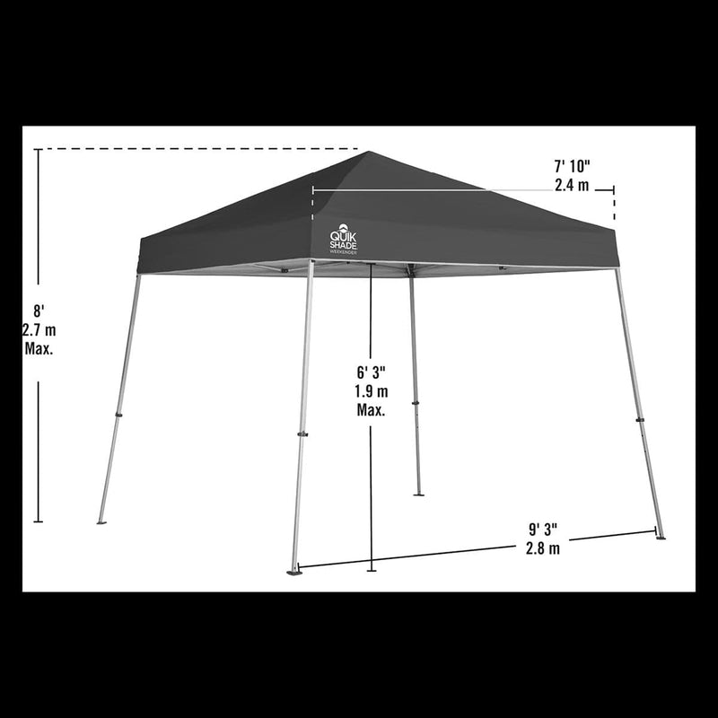 Quik Shade Weekender Elite WE64 10 x 10 ft. Slant Leg Pop-Up Canopy