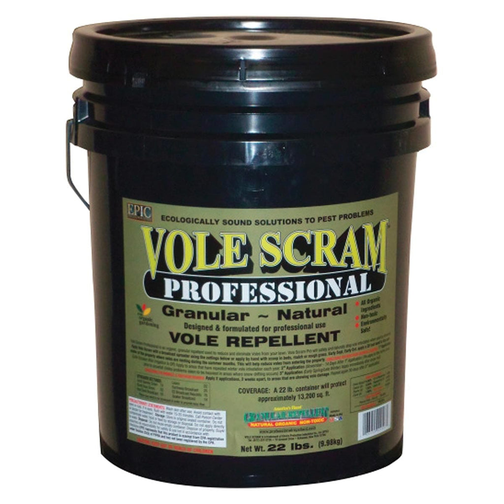 EPIC Repellents Vole Scram Pro Repellent, 22 lbs. Gemplers