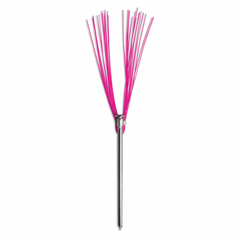 Fluorescent Pink Blackburn 6 in. Stake Chaser Whiskers, 25 PK