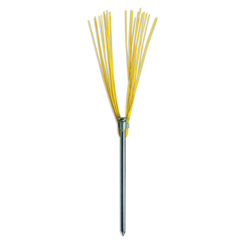 Yellow Blackburn 6 in. Stake Chaser Whiskers, 25 PK