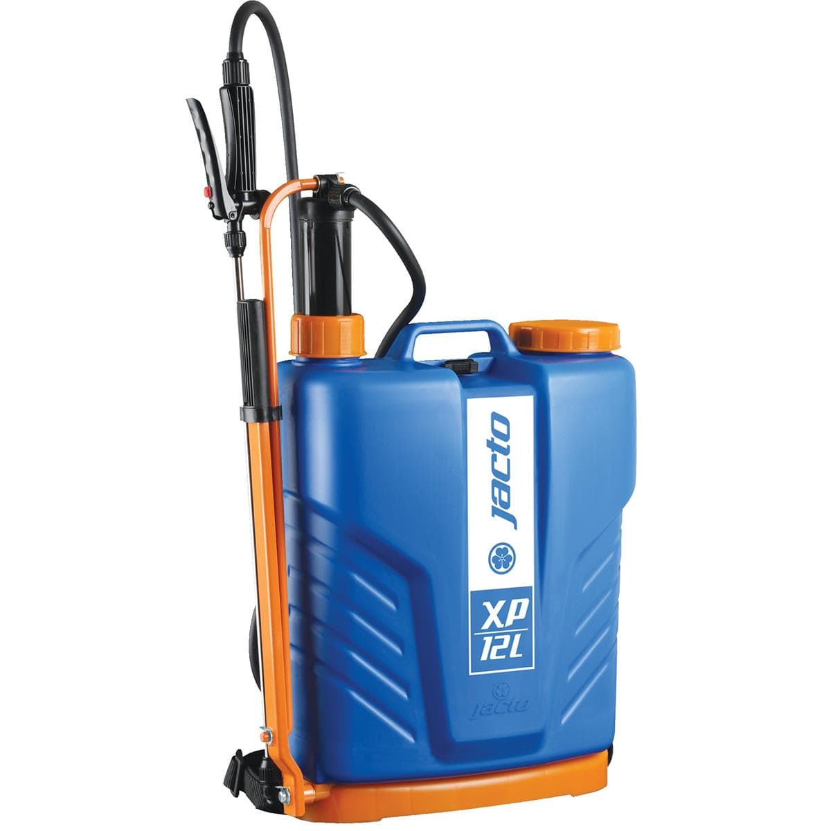 Blue/Orange Jacto XP Series Backpack Sprayer