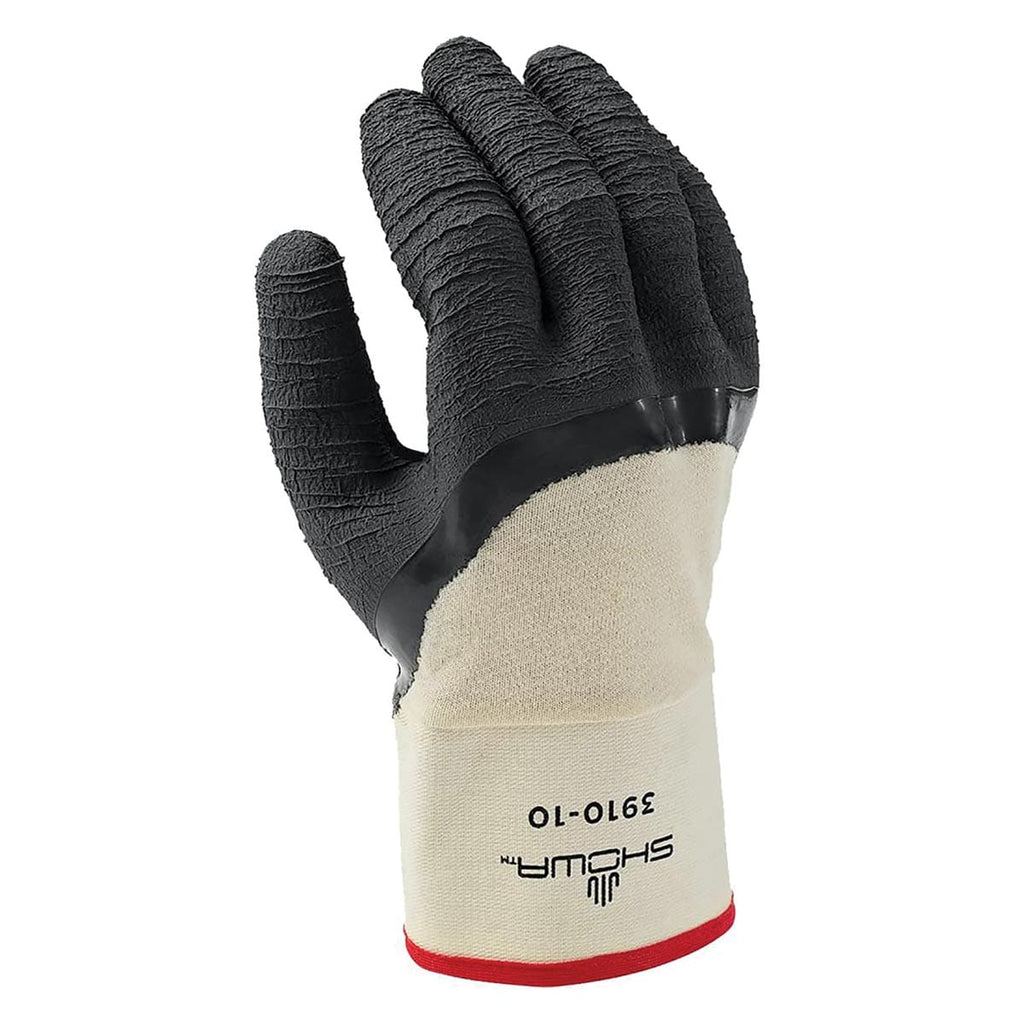 Gemplers Latex-Coated Work Gloves, Dozen Pair, Size Medium