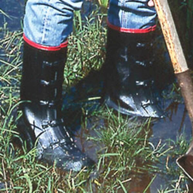 SERVUS BY HONEYWELL 15"H, 5-Buckle Super-Size Rubber Overboots