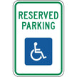 Federal ADA Parking Sign