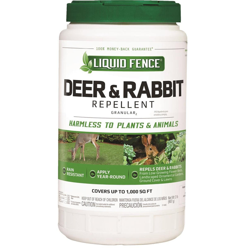 Liquid Fence Deer & Rabbit Granular Repellent, 2 lb.