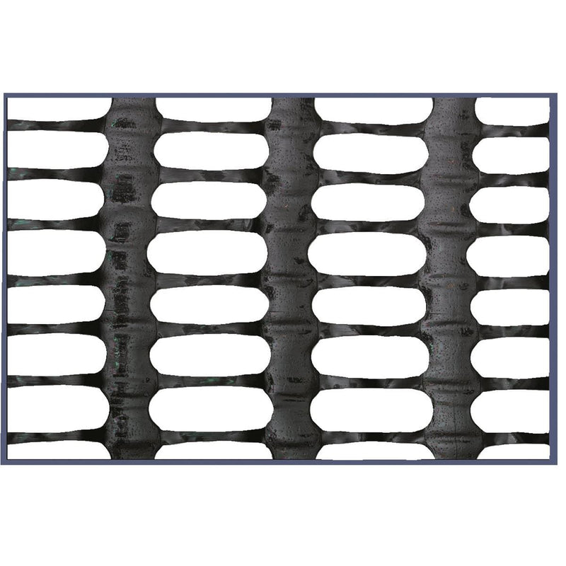 Black TENAX Heavy-Duty Utility/Snow Fence