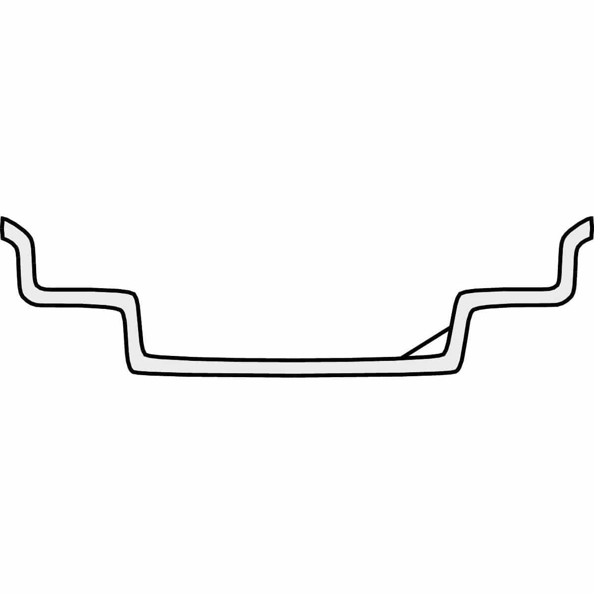 8x24 Flat Base Tractor Rim