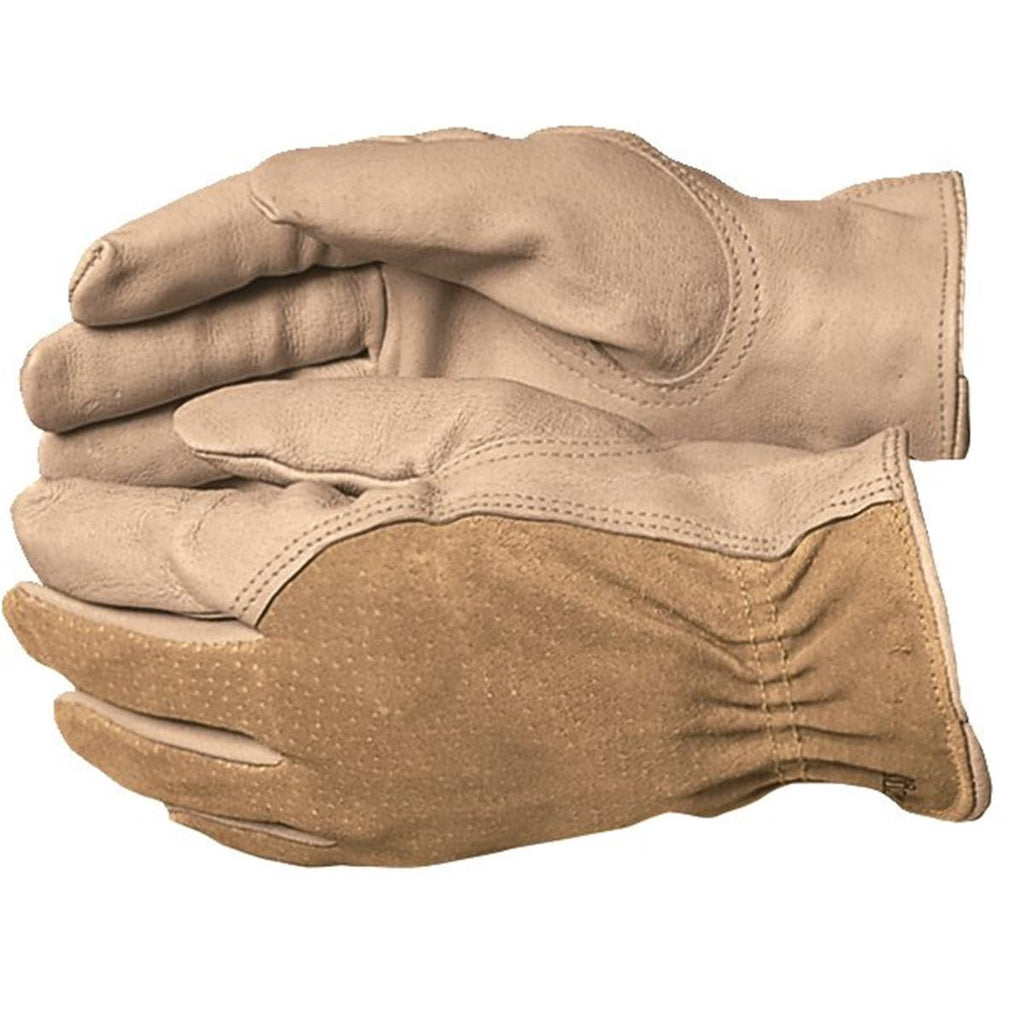 Heavy Duty Deerskin Leather Work Gloves Unlined Made in the USA 