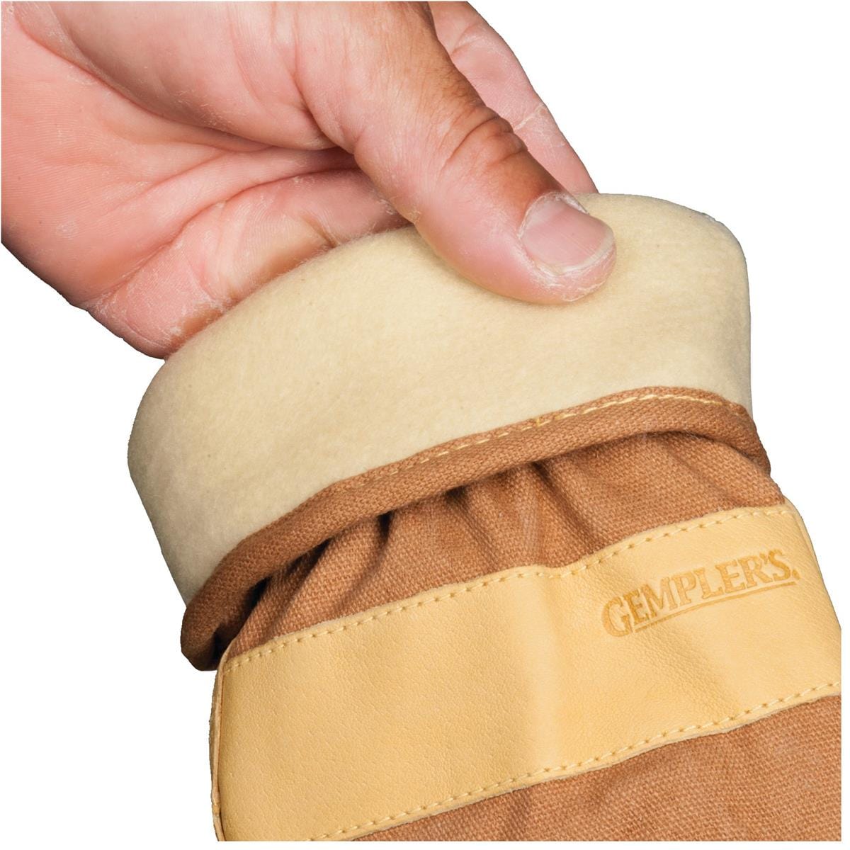 Insulated, Waterproof Pigskin Gloves with Safety Cuff