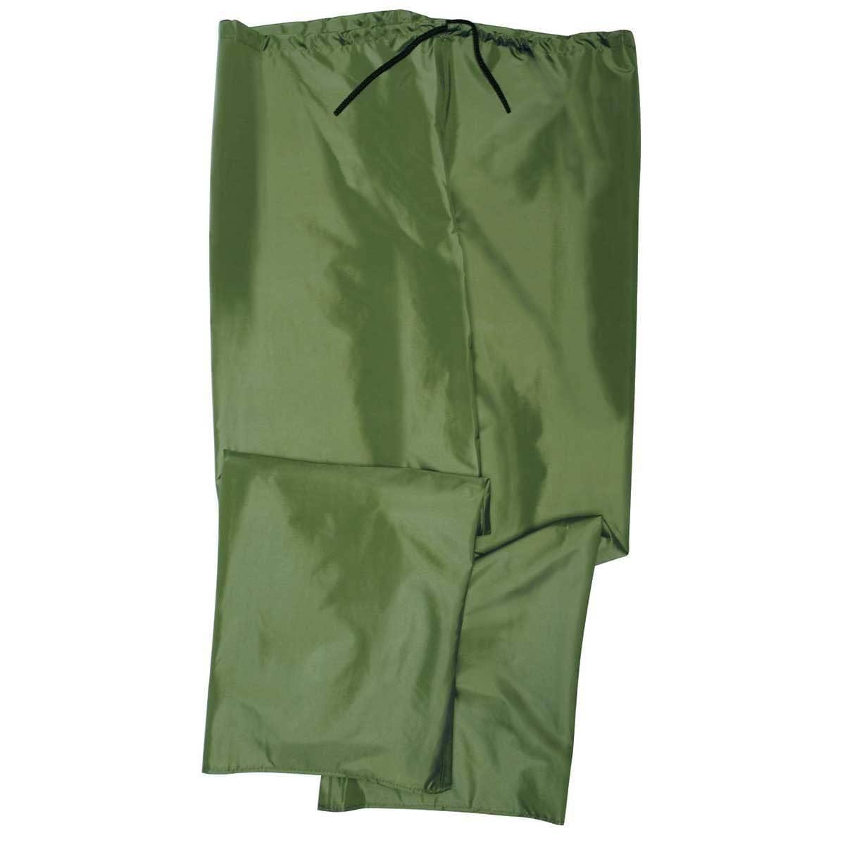 Green Air Weave Breathable Rain Pants