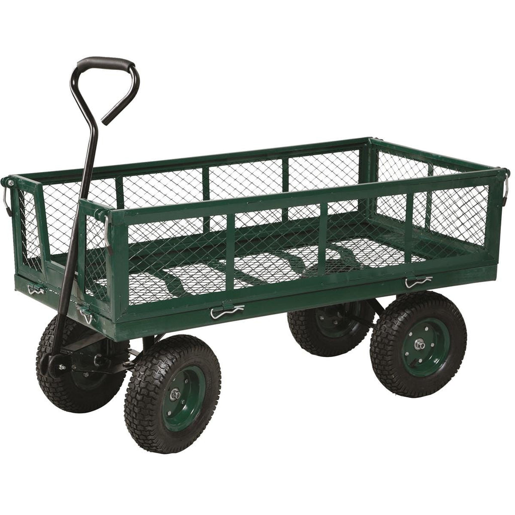 DUENDE　STEEL STORAGE WAGON Little Giant CH-2436-12P-FSD Heavy-Duty Wagon Truck, 24