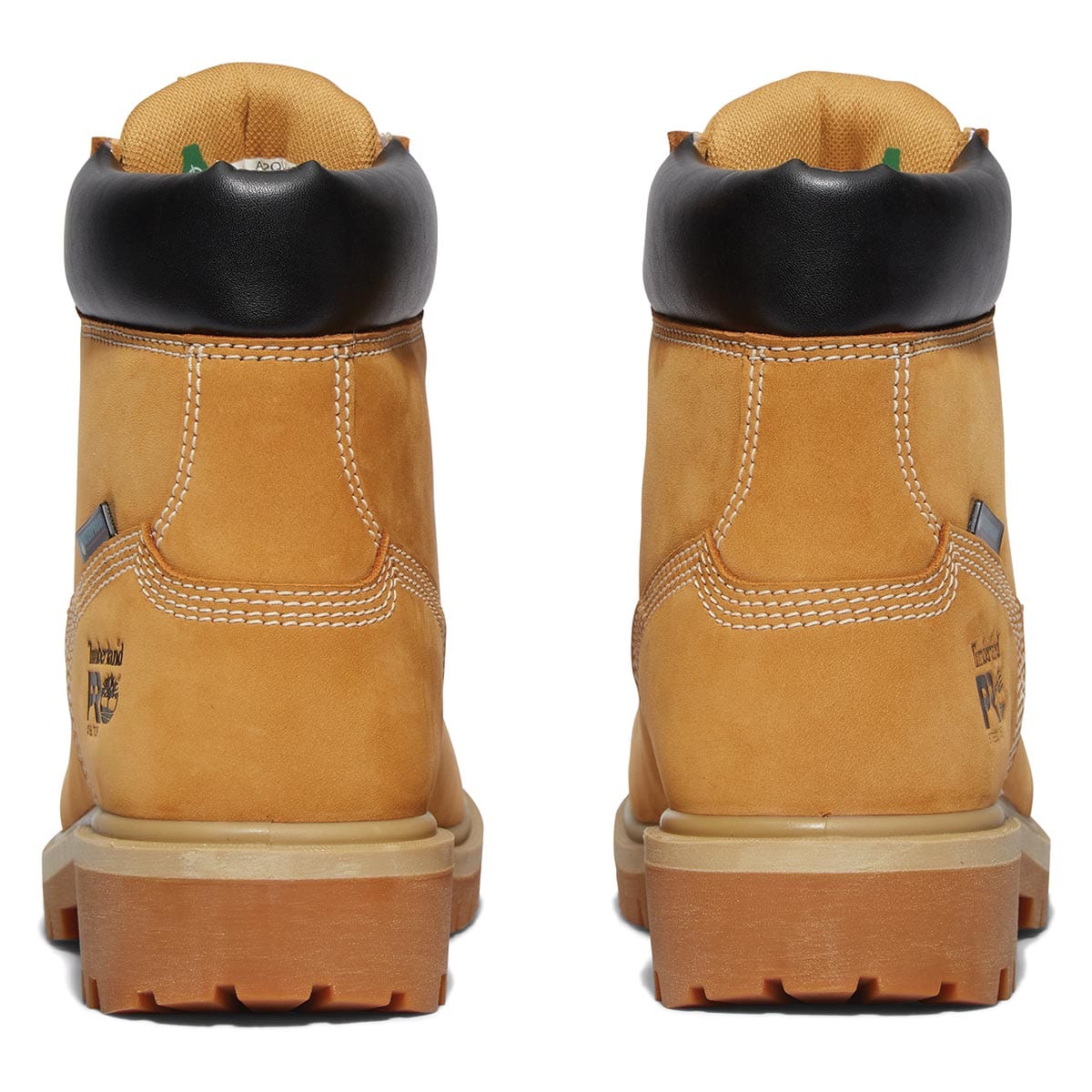 Wheat Timberland PRO Women's Direct Attach 6" Steel Safety Toe Waterproof Boots