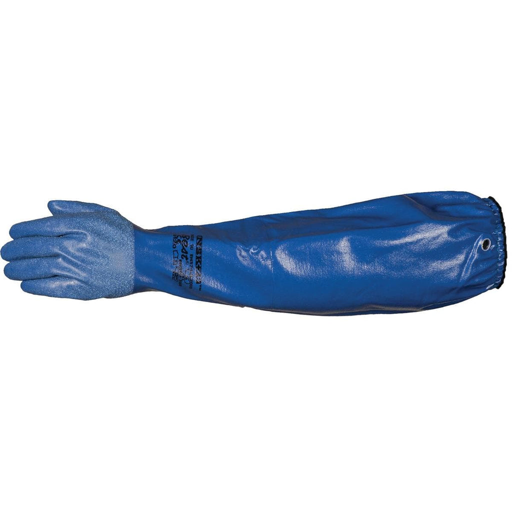 SHOWA NSK26 ChemicalResistant 26"L 20mil Nitrile Gloves Gemplers
