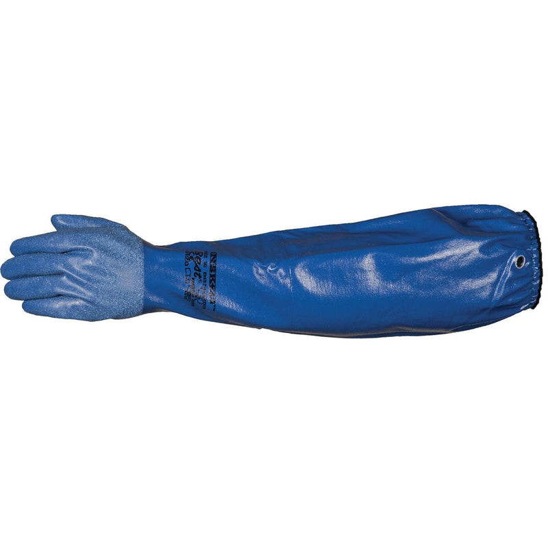 Showa 25"L Coated-Nitrile Chemical-Splash Sleeves