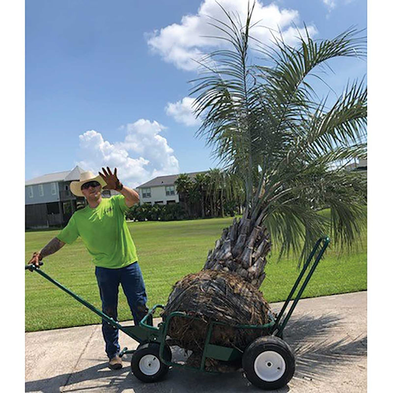 The Landscaper's Buddy Cart In Use+++The Landscaper's Buddy Cart In Use