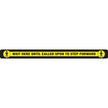 Slip-Gard™ Floor Sign: Wait Here Until Called Upon To Step Forward 3