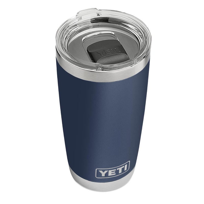 Navy YETI Rambler 20 oz Tumbler
