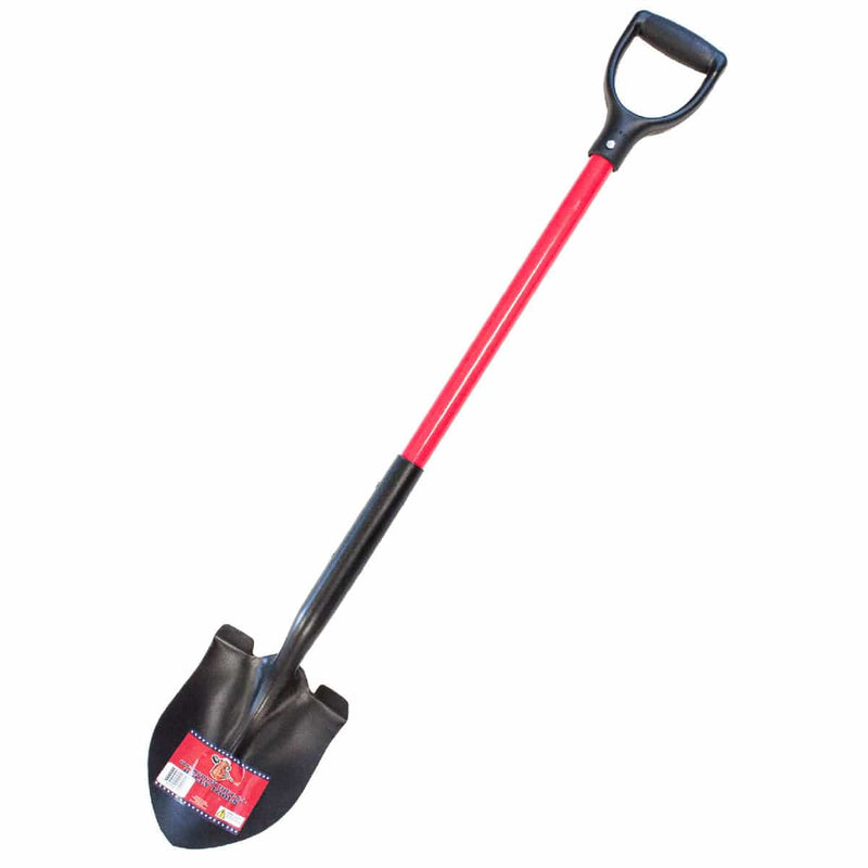 Bully Tools 14-Gauge Floral Spade with Fiberglass Handle & D-Grip