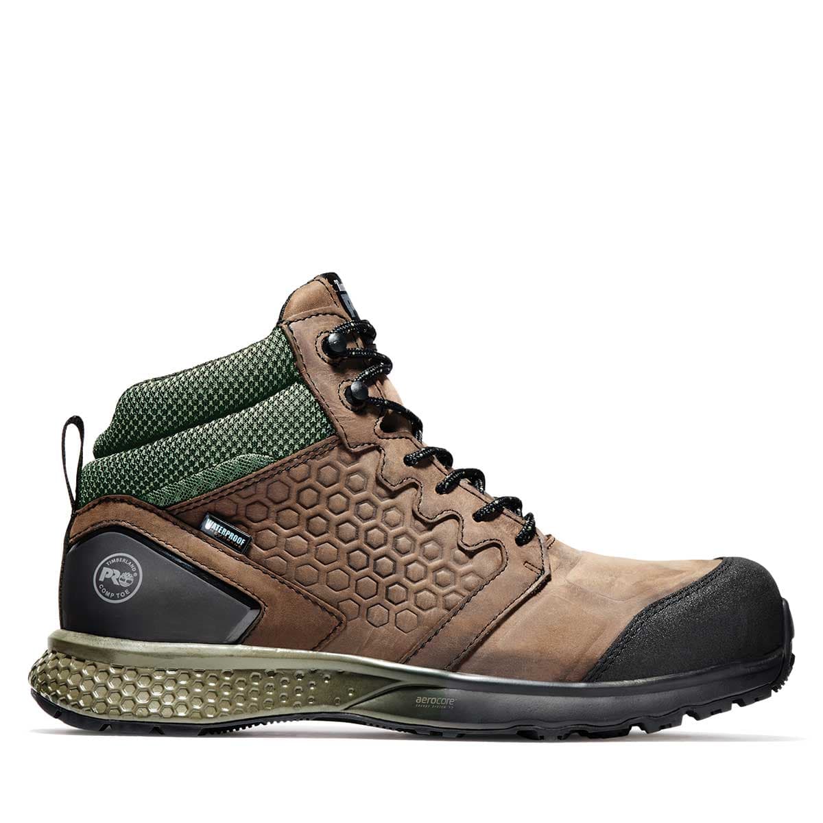 View of the inside of Timberland PRO Reaxion Composite Toe Boot