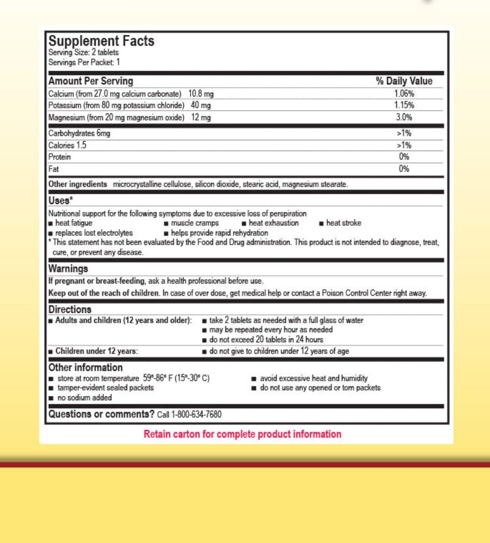 Medi-Lyte Electrolyte Replenisher Tablets