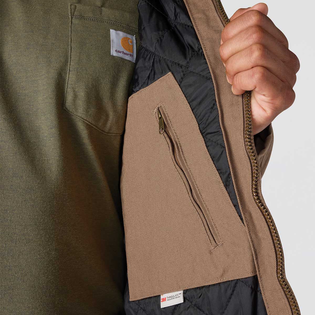 Carhartt Washed Duck Insulated Active Jac