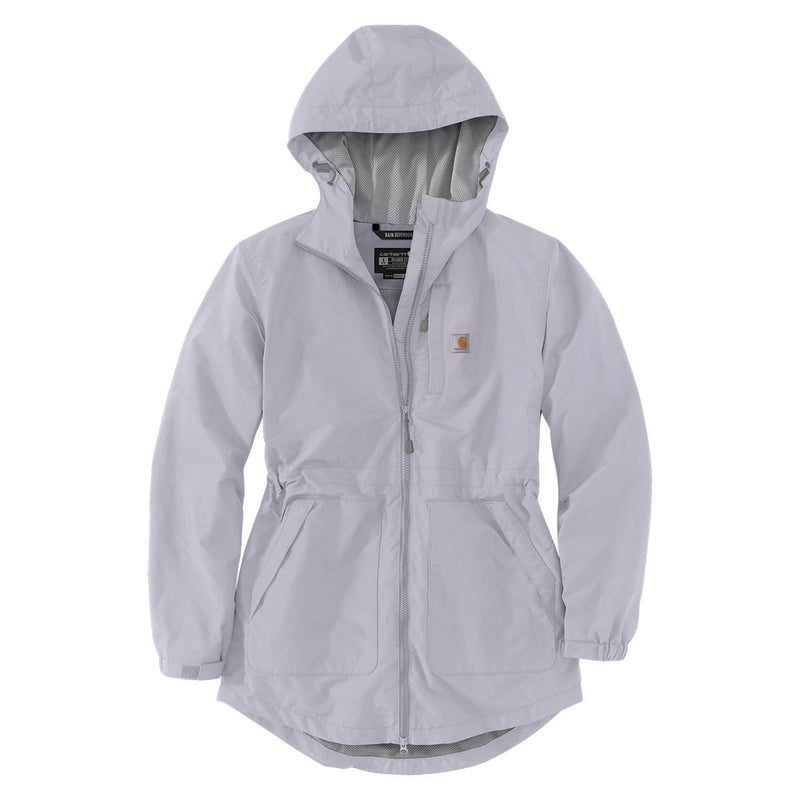 Carhartt Women's Rain Defender Hooded Relaxed Fit Lightweight Coat