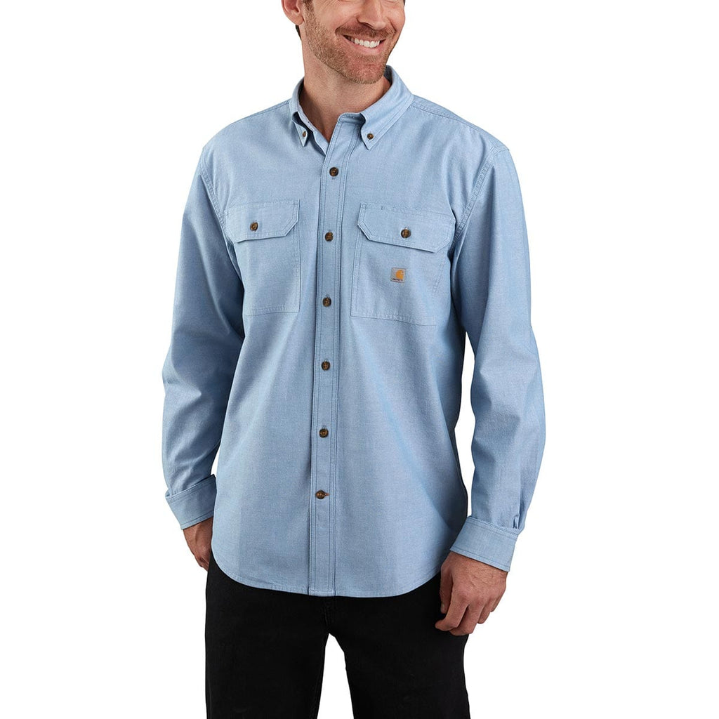 Carhartt Loose Fit Midweight Chambray Long-Sleeve Shirt