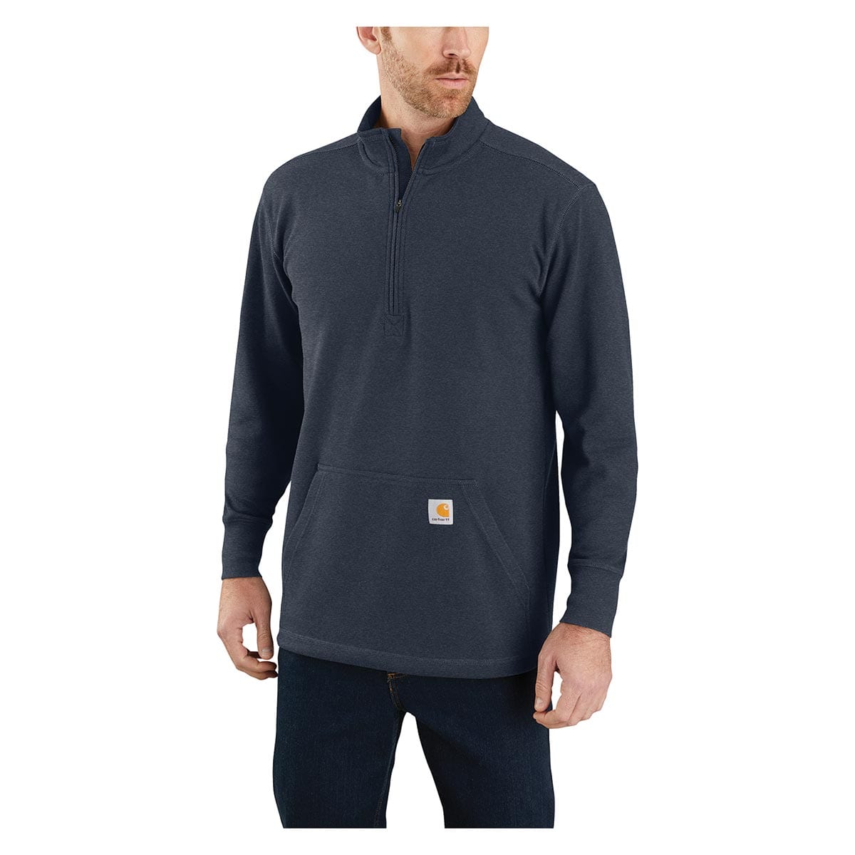 Carhartt Men's Relaxed Fit Heavyweight Long-Sleeve Half-Zip Thermal Shirt