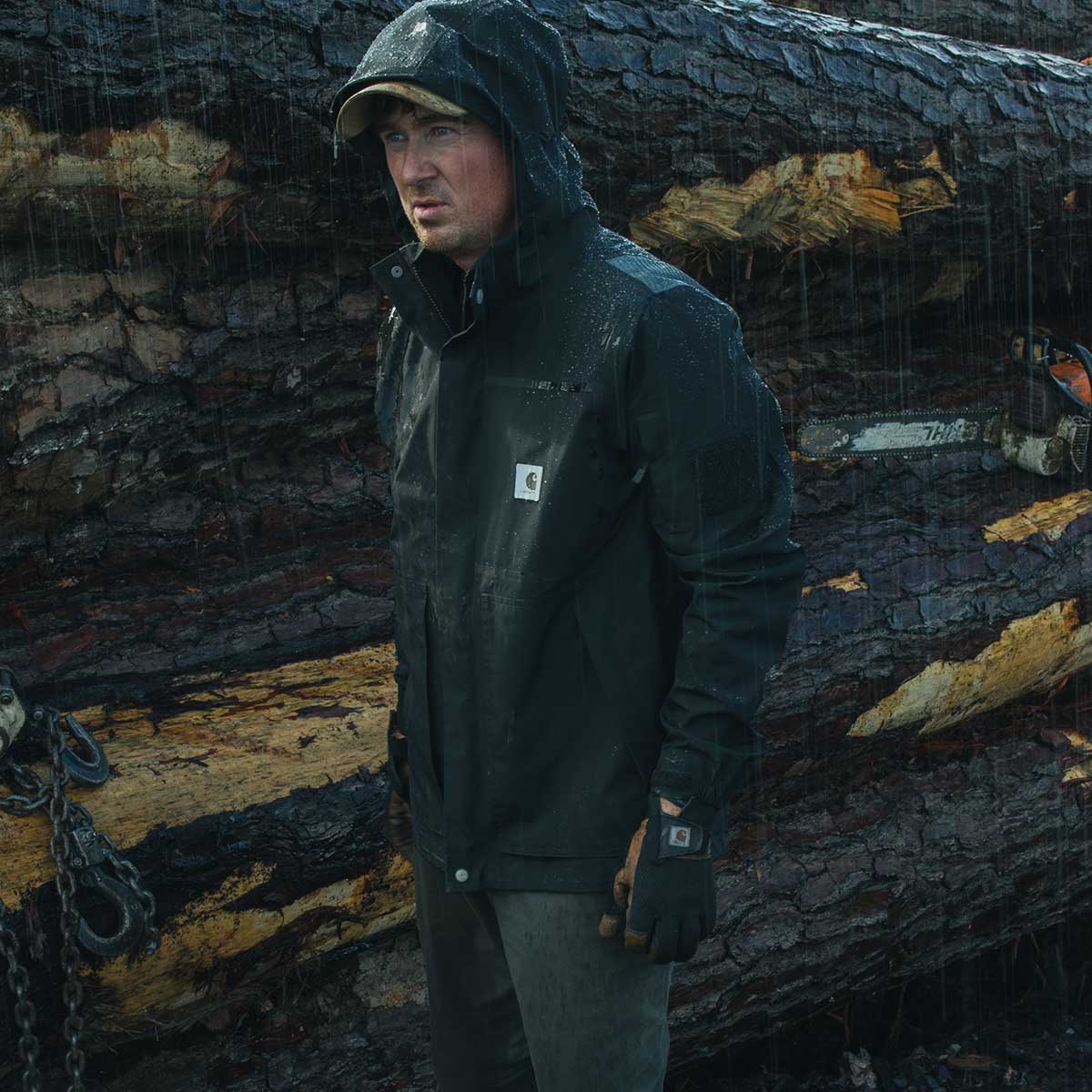 Carhartt Men's Storm Defender Loose Fit Heavyweight Jacket In Use+++Carhartt Men's Storm Defender Loose Fit Heavyweight Jacket In Use