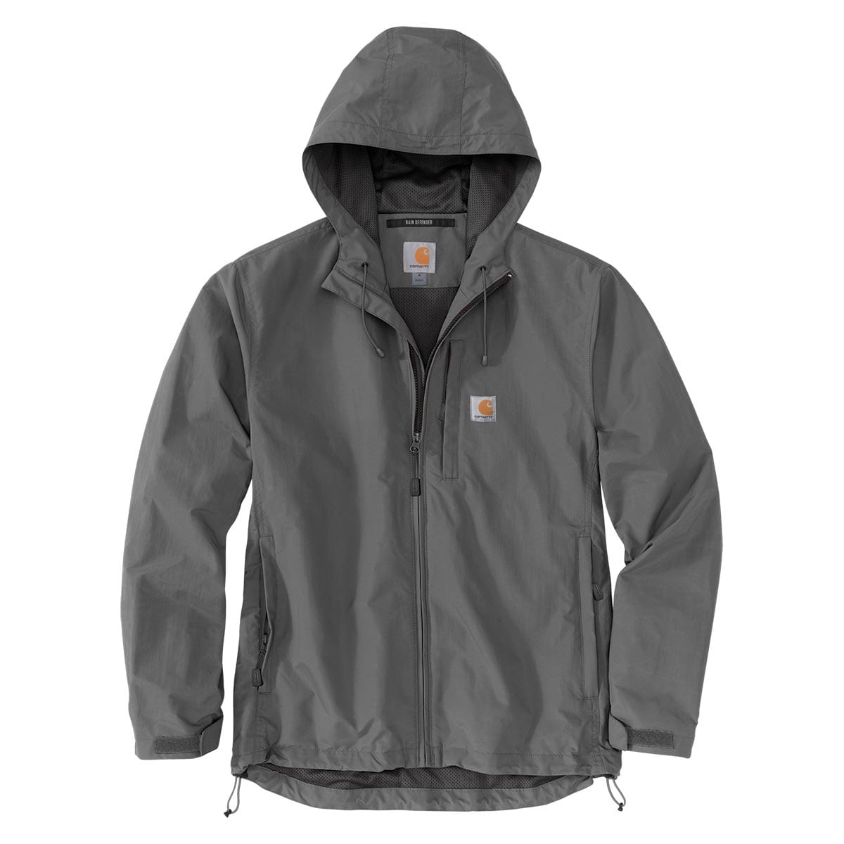 Steel Carhartt Rain Defender Relaxed Fit Lightweight Jacket