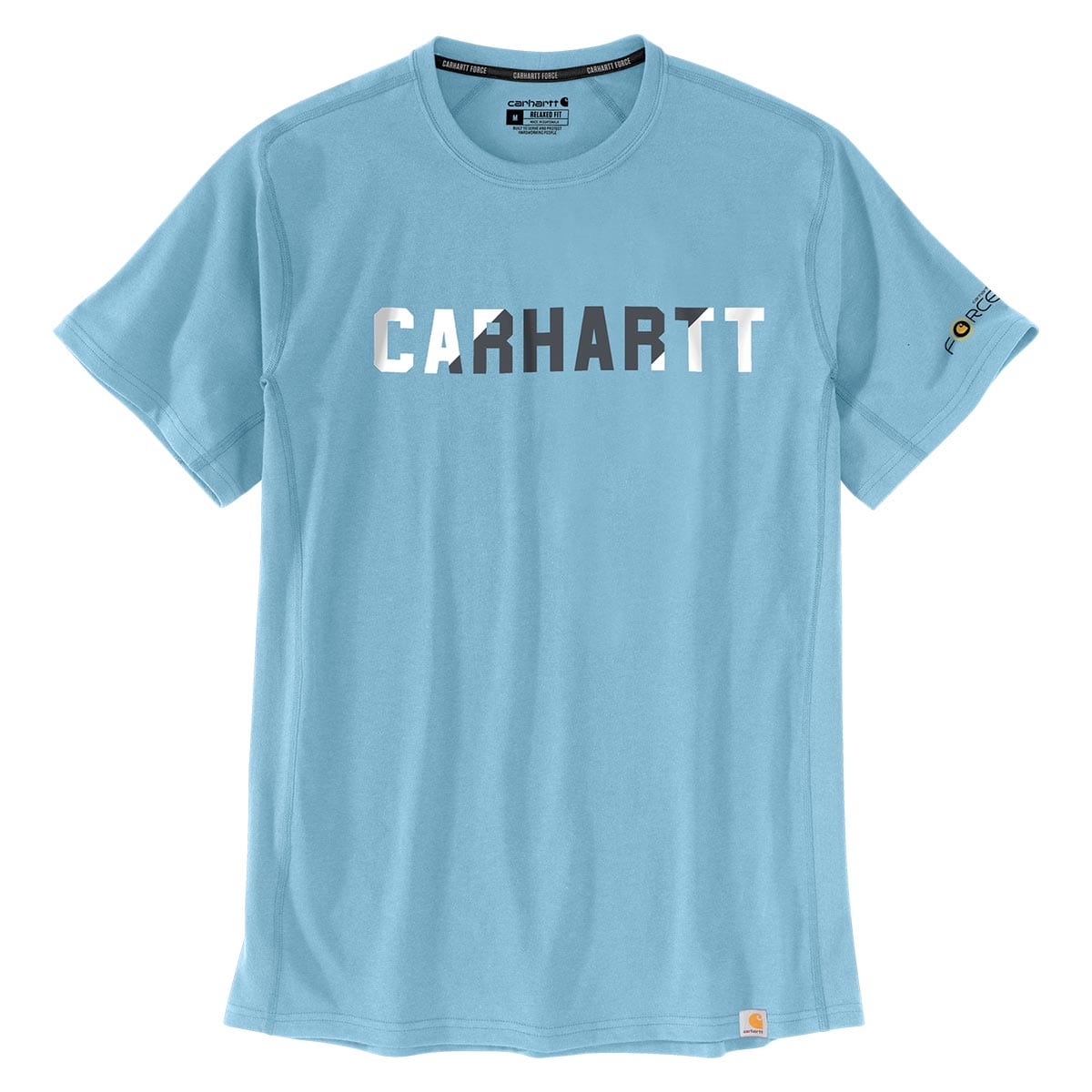  Carhartt Women's Force Relaxed Fit Midweight Pocket T-Shirt,  Basil Heather: Clothing, Shoes & Jewelry