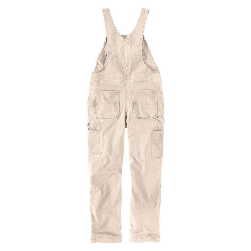 Rugged Flex® Relaxed Fit Canvas Bib Overall, Washed Duck Gear
