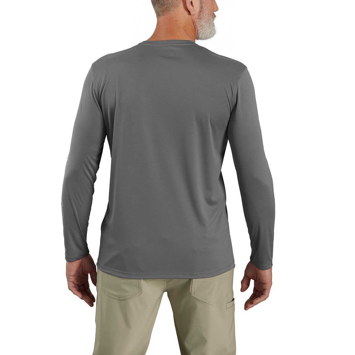 Carhartt Force Sun Defender Lightweight Long-Sleeve Logo Graphic T-Shirt