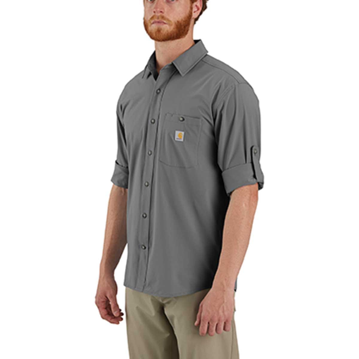 Carhartt Force Sun Defender Relaxed Fit Lightweight Long-Sleeve Shirt