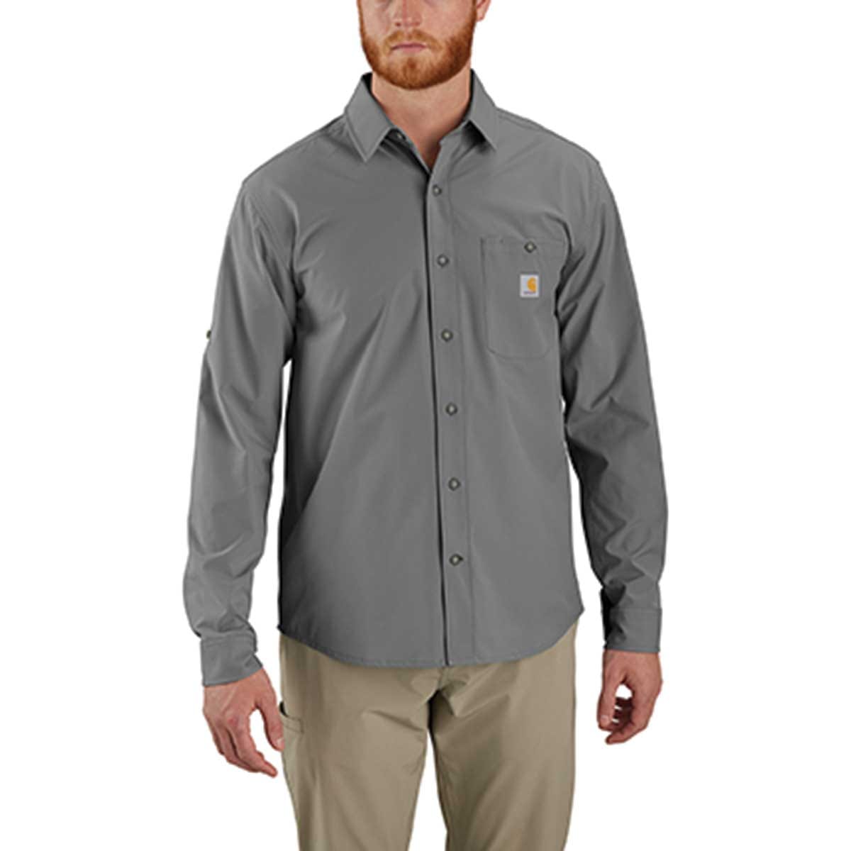 Carhartt Force Sun Defender Relaxed Fit Lightweight Long-Sleeve Shirt