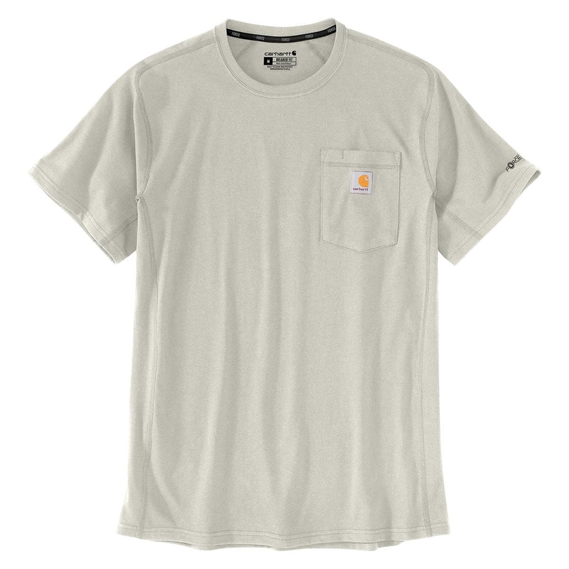 Malt Carhartt Force Relaxed Fit Midweight Short-Sleeve Pocket T-Shirt