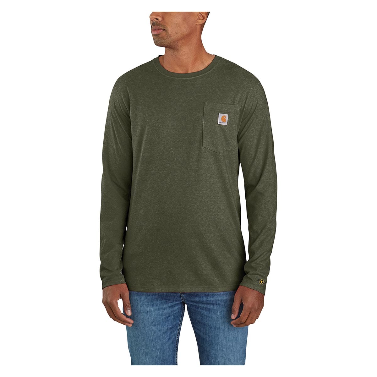 Carhartt Force Relaxed Fit Midweight Long-Sleeve Pocket T-Shirt