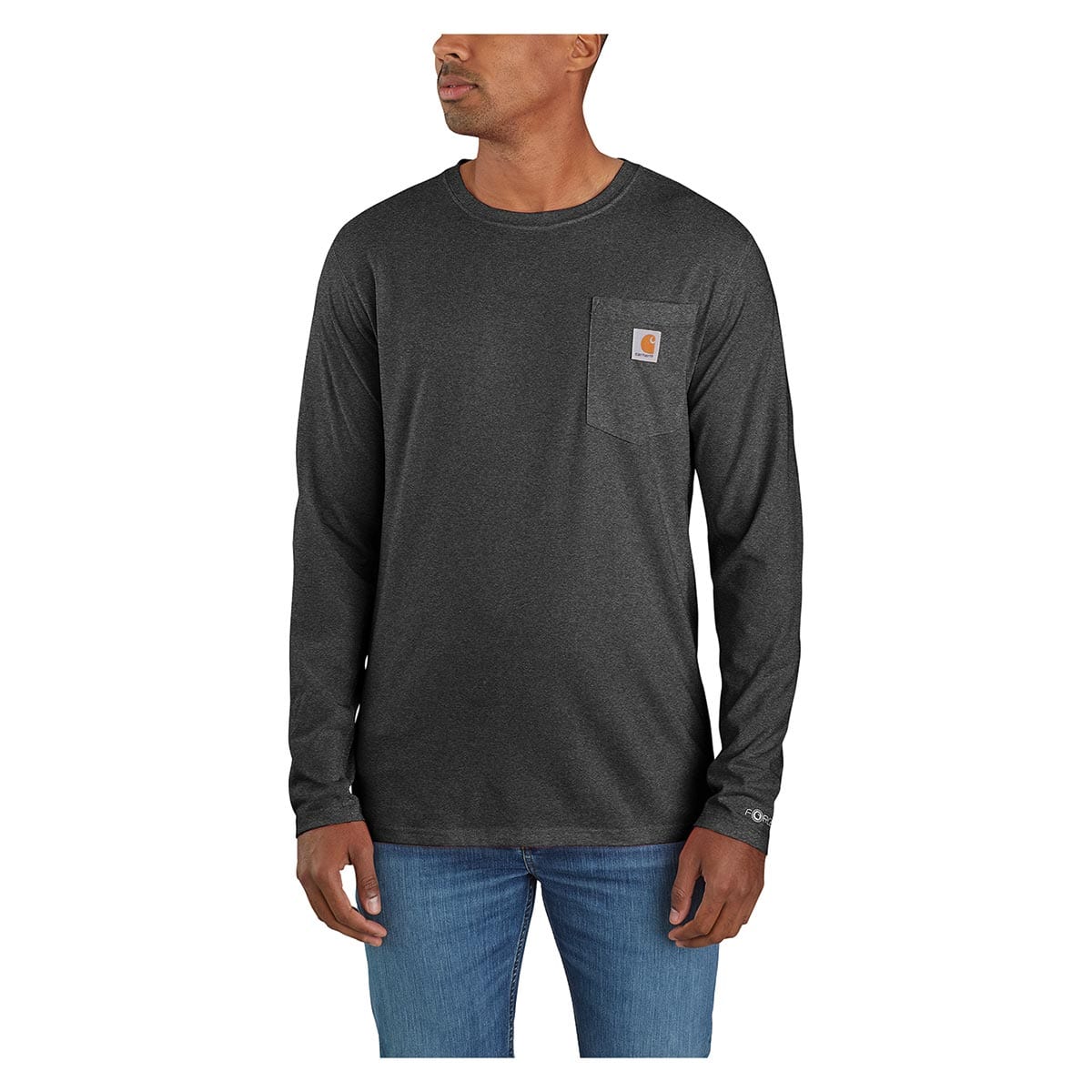 Carhartt Force Relaxed Fit Midweight Long-Sleeve Pocket T-Shirt