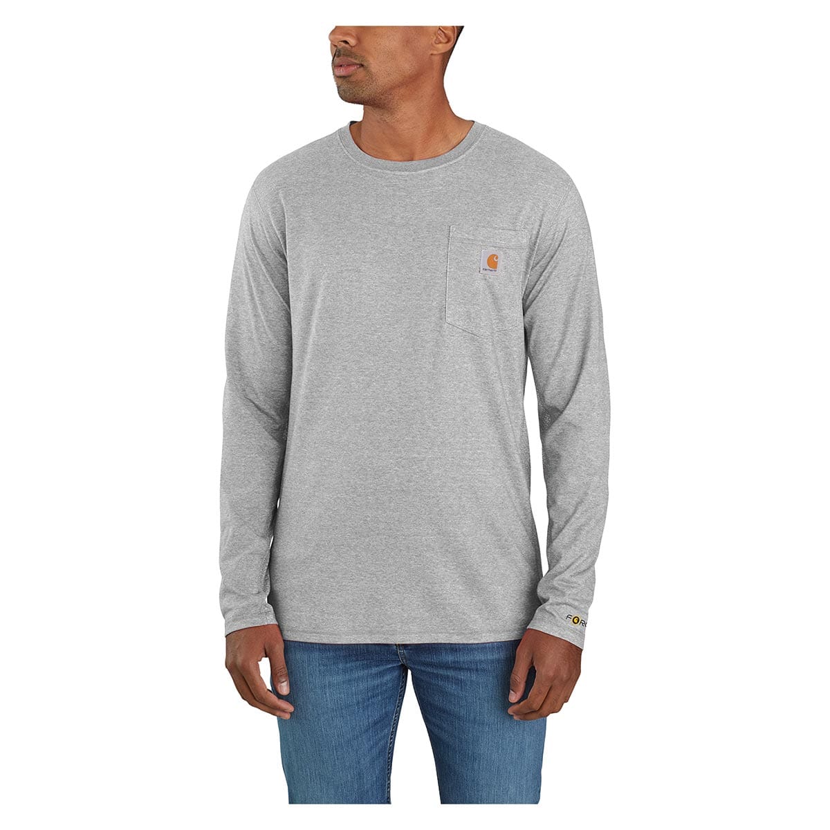 Carhartt Force Relaxed Fit Midweight Long-Sleeve Pocket T-Shirt