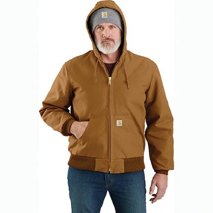 Carhartt J140 Loose Fit Firm Duck Insulated Flannel-Lined Active Jac