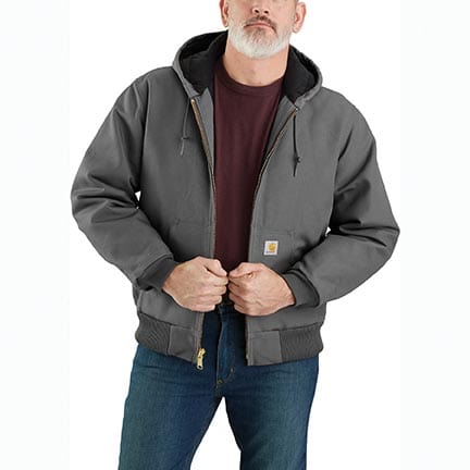 Carhartt J140 Loose Fit Firm Duck Insulated Flannel-Lined Active Jac