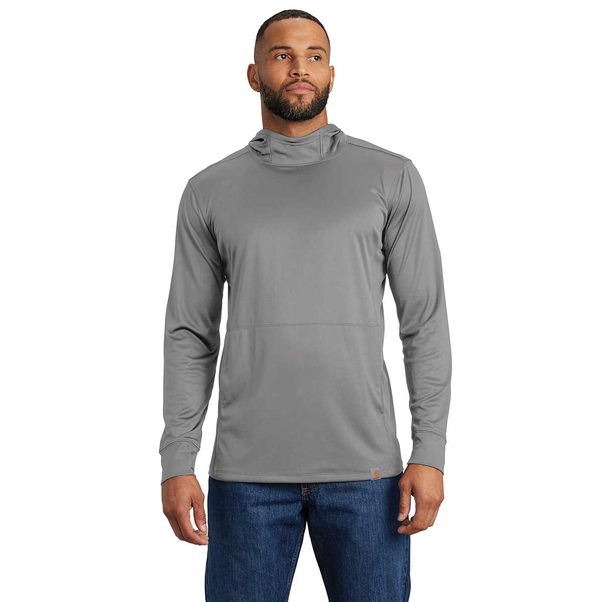 Carhartt Force Sun Defender Long-Sleeve Hooded T-Shirt