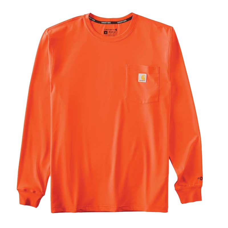 Carhartt Force Color-Enhanced Long-Sleeve T-Shirt