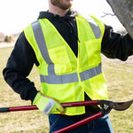 Kishigo ANSI Class 2 Ulta-Cool Mesh 1-Pocket Hi-Vis Safety Vest