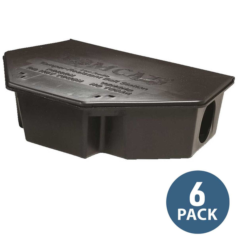 Tomcat Low-Profile Bait Station | 6 Pack